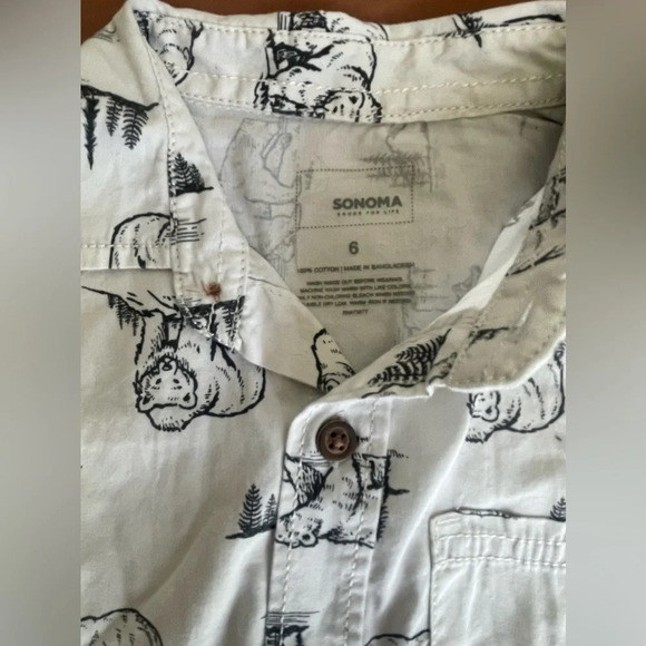 Boys button down shirt bundle crewcuts, Sonoma, and old navy - Picture 11 of 11